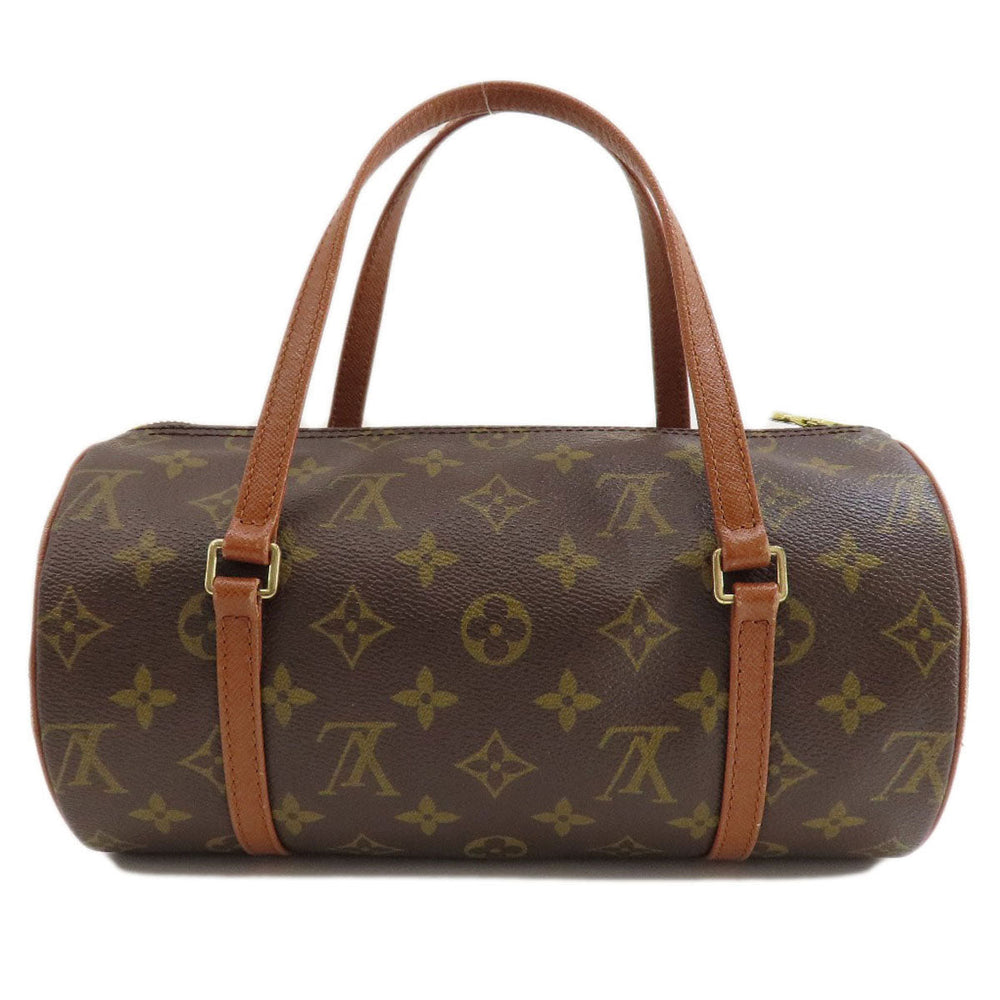 LOUIS VUITTON Handbag M51366 Monogram canvas Brown Papillon 26 Old Monog Lamb