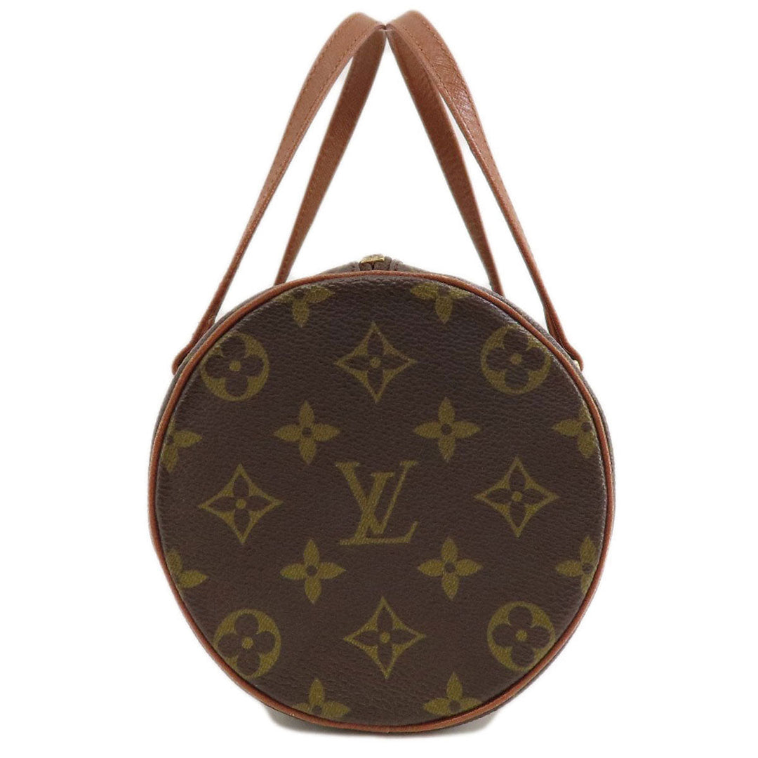 LOUIS VUITTON Handbag M51366 Monogram canvas Brown Papillon 26 Old Monog Lamb