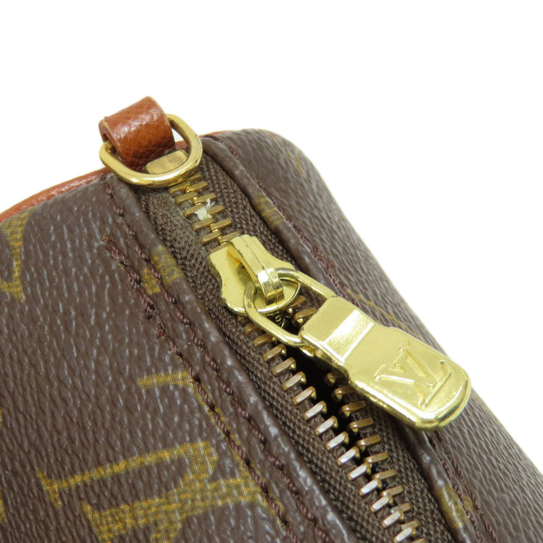 LOUIS VUITTON Handbag Monogram canvas Brown Papillon 30 Old Monogram Women Used Authentic