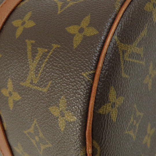 LOUIS VUITTON Handbag Monogram canvas Brown Papillon 30 Old Monogram Women Used Authentic