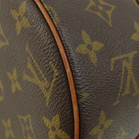 LOUIS VUITTON Handbag Monogram canvas Brown Papillon 30 Old Monogram Women Used Authentic