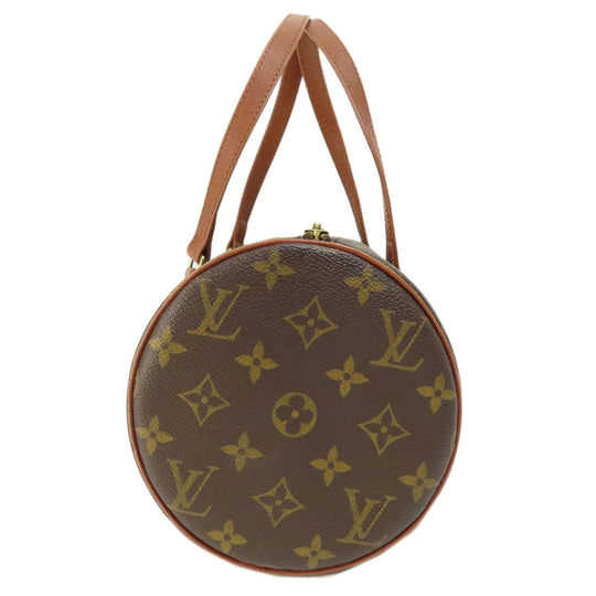 LOUIS VUITTON Handbag Monogram canvas Brown Papillon 30 Old Monogram Women Used Authentic