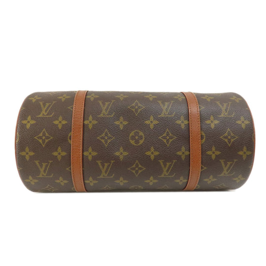 LOUIS VUITTON Handbag Monogram canvas Brown Papillon 30 Old Monogram Women Used Authentic