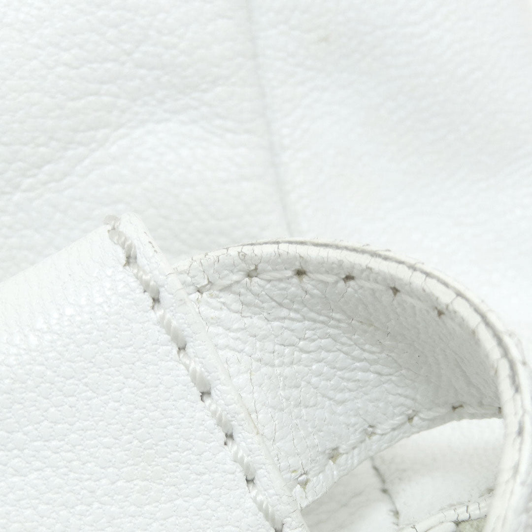 FENDI Handbag Calfskin white Peekaboo 2WAY Women Used Authentic