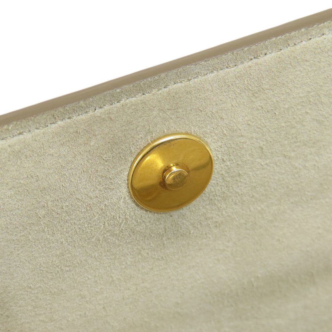 CELINE Handbag Calfskin beige Nano belt bag 2WAY Women Used Authentic