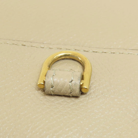 CELINE Handbag Calfskin beige Nano belt bag 2WAY Women Used Authentic