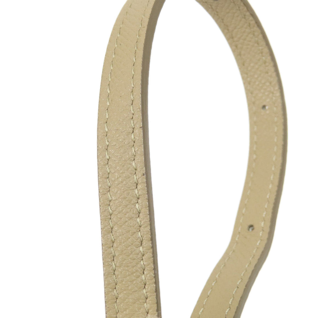 CELINE Handbag Calfskin beige Nano belt bag 2WAY Women Used Authentic