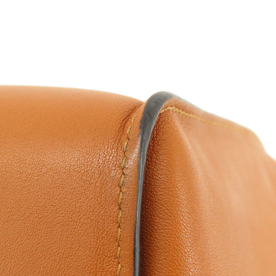 LOEWE Handbag Calfskin Brown Hammock Small 2WAY Women Used Authentic