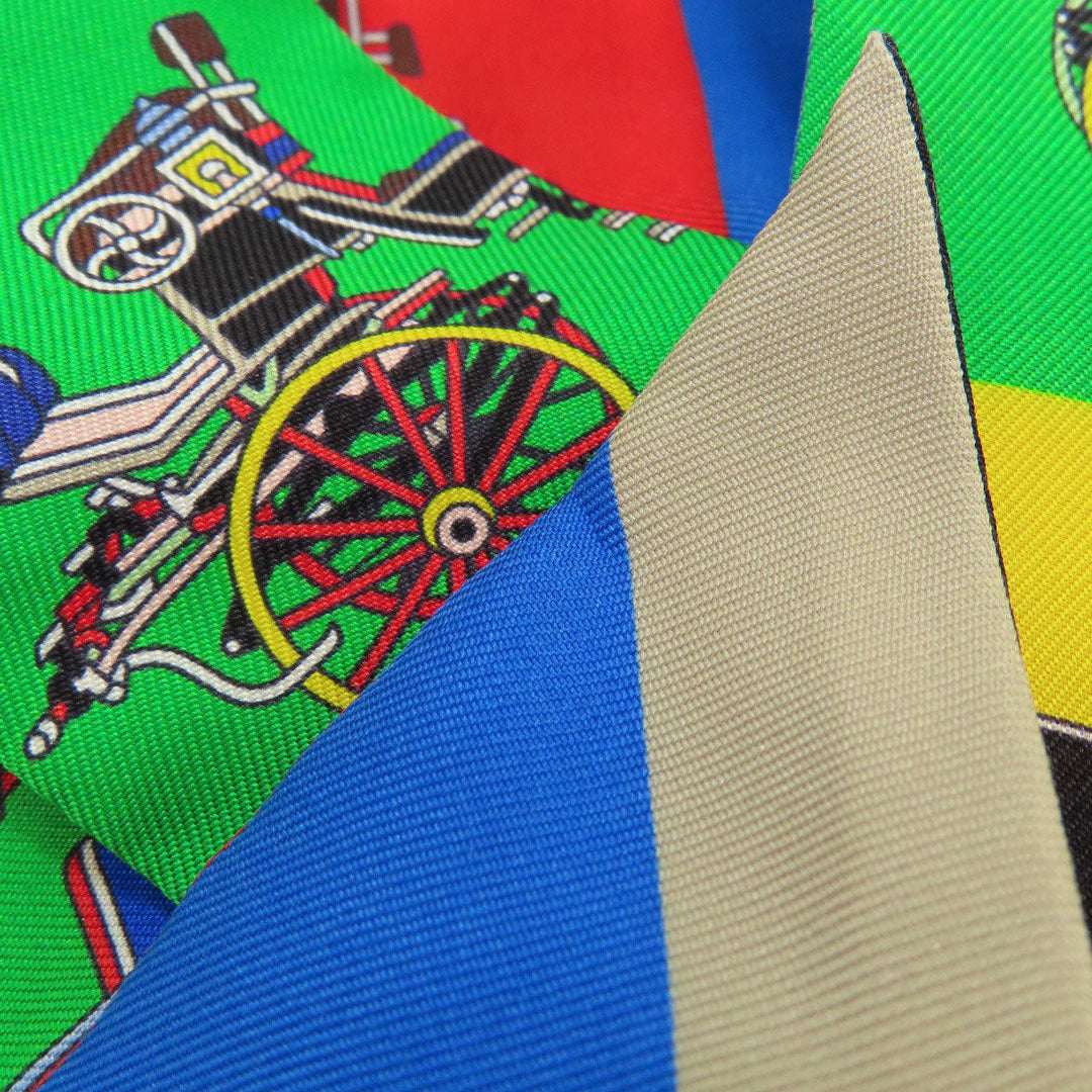 HERMES scarf silk multicolor Twilly Women Used Authentic
