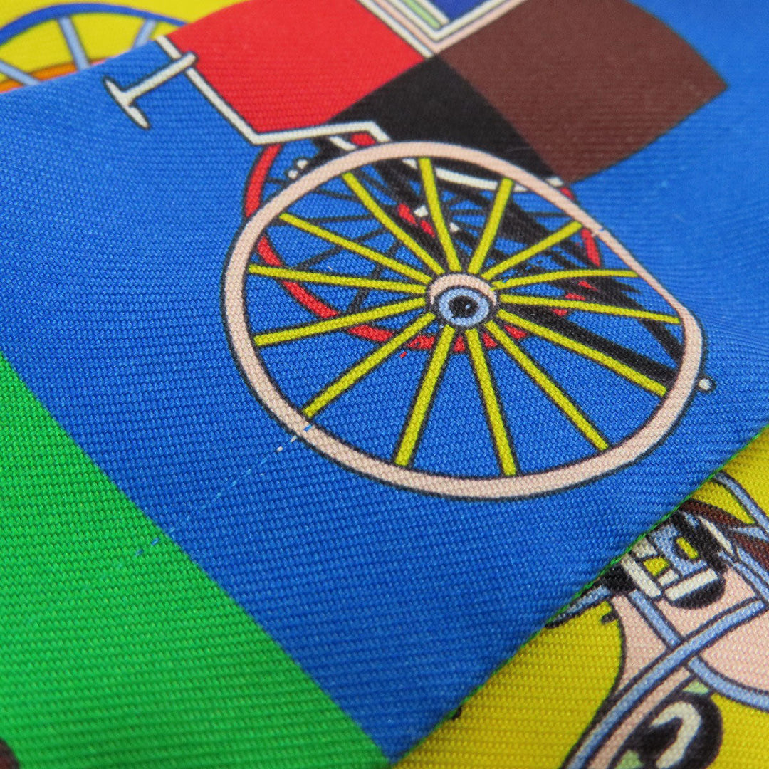 HERMES scarf silk multicolor Twilly Women Used Authentic