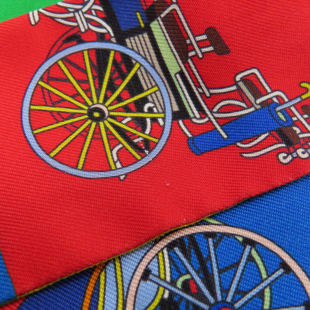 HERMES scarf silk multicolor Twilly Women Used Authentic