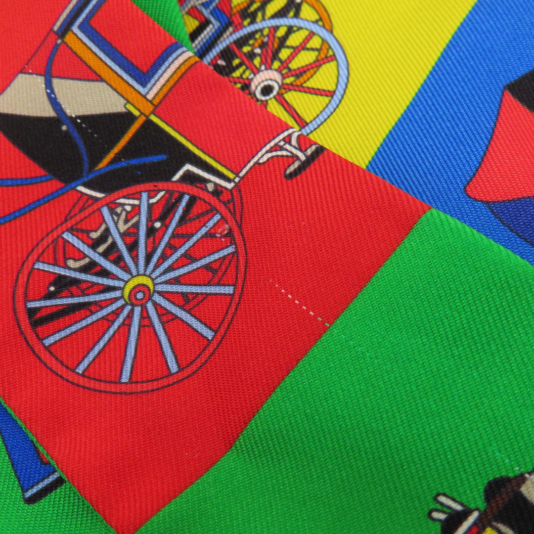 HERMES scarf silk multicolor Twilly Women Used Authentic