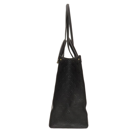 LOUIS VUITTON Tote Bag M44925 Monogram Ann Platt black On the Go GM Monogram Empreinte