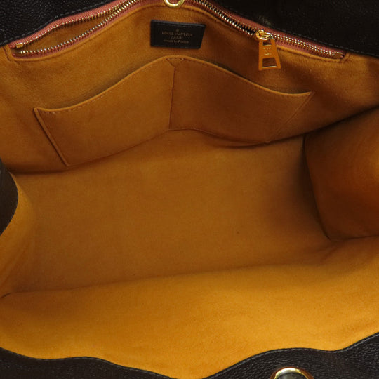 LOUIS VUITTON Tote Bag M44925 Monogram Ann Platt black On the Go GM Monogram Empreinte