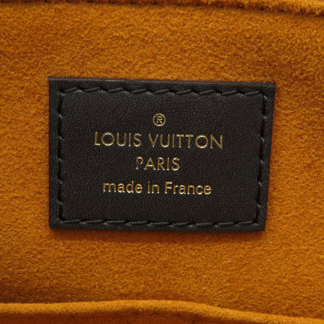 LOUIS VUITTON Tote Bag M44925 Monogram Ann Platt black On the Go GM Monogram Empreinte