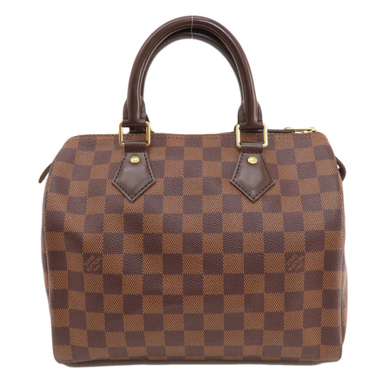 LOUIS VUITTON Handbag N41532 Damier canvas Brown Speedy 25 Women Used Authentic
