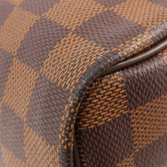 LOUIS VUITTON Handbag N41532 Damier canvas Brown Speedy 25 Women Used Authentic