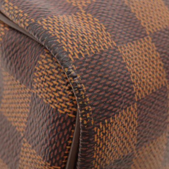 LOUIS VUITTON Handbag N41532 Damier canvas Brown Speedy 25 Women Used Authentic