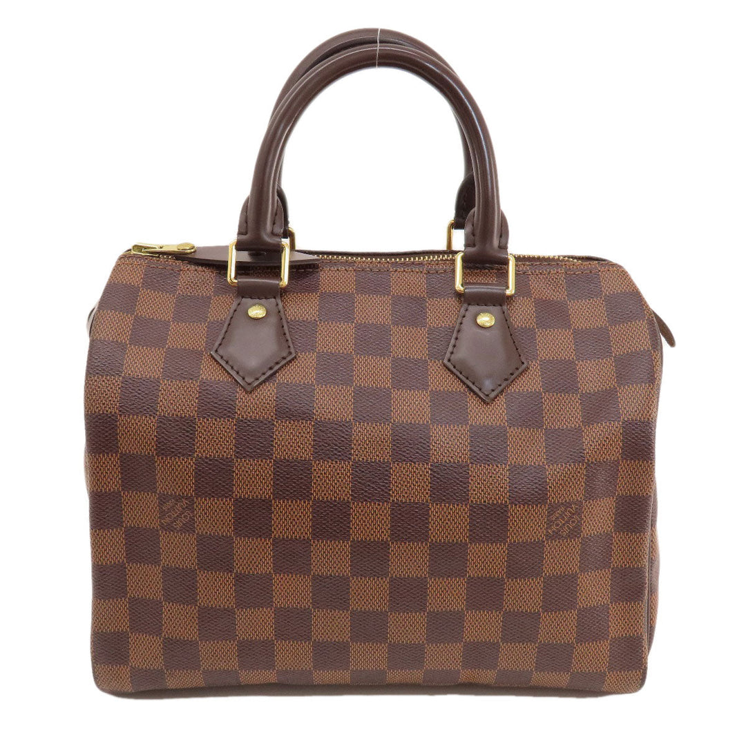 LOUIS VUITTON Handbag N41532 Damier canvas Brown Speedy 25 Women Used Authentic