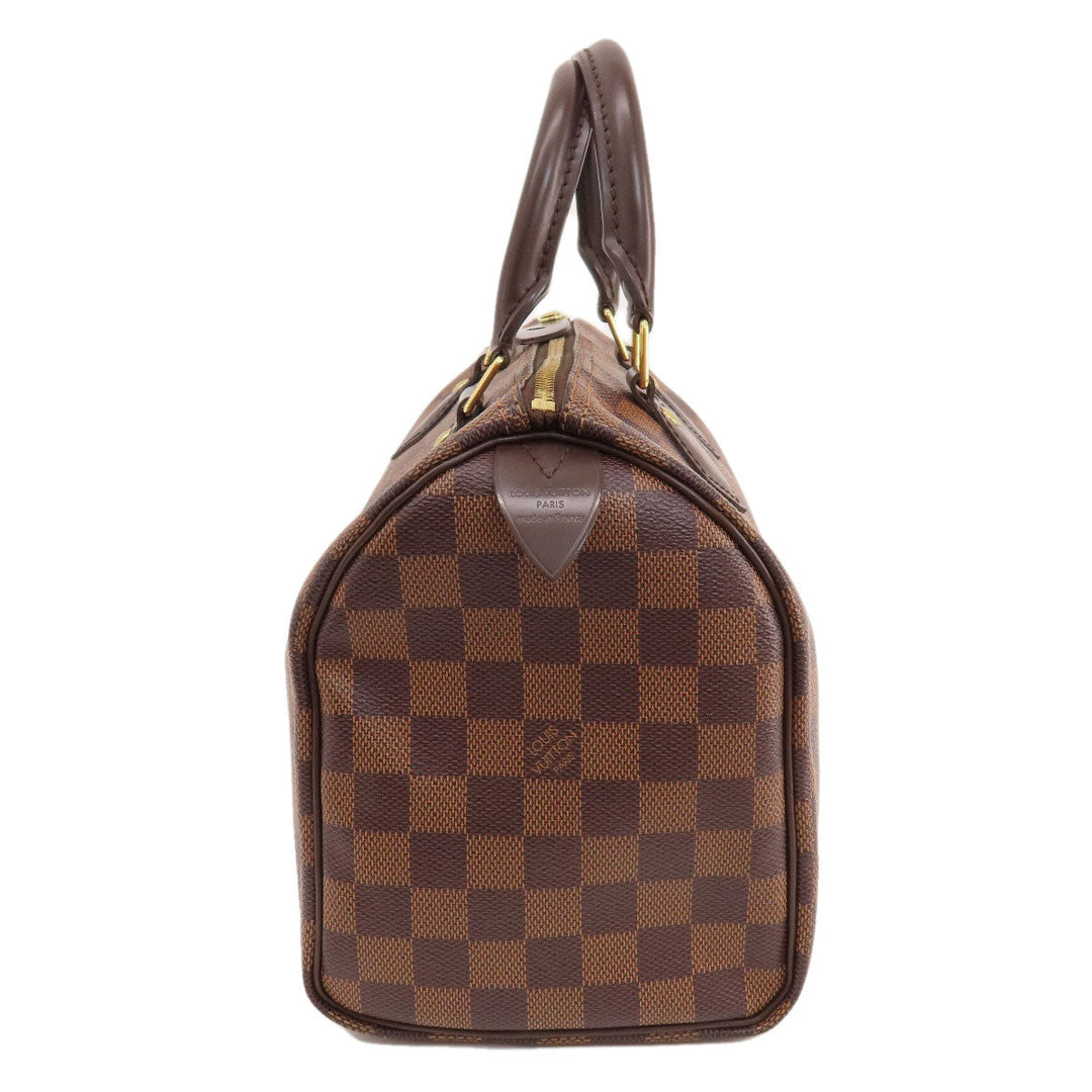 LOUIS VUITTON Handbag N41532 Damier canvas Brown Speedy 25 Women Used Authentic