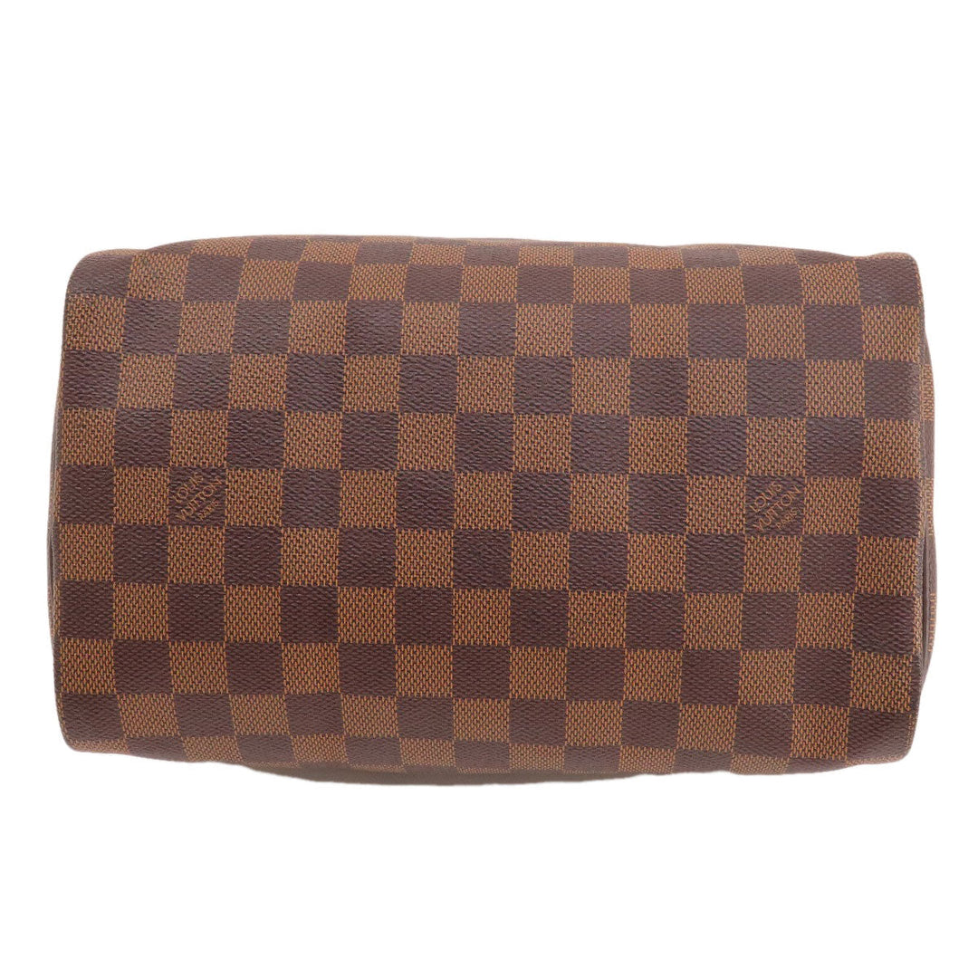 LOUIS VUITTON Handbag N41532 Damier canvas Brown Speedy 25 Women Used Authentic
