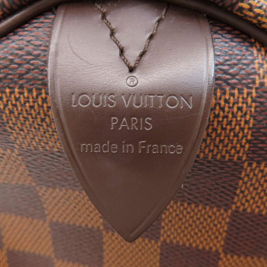 LOUIS VUITTON Handbag N41532 Damier canvas Brown Speedy 25 Women Used Authentic