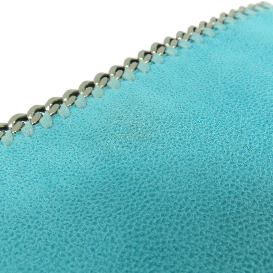 Stella McCartney Shoulder Bag polyester blue Falabella Women Used Authentic