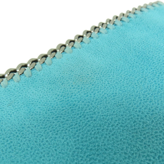 Stella McCartney Shoulder Bag polyester blue Falabella Women Used Authentic