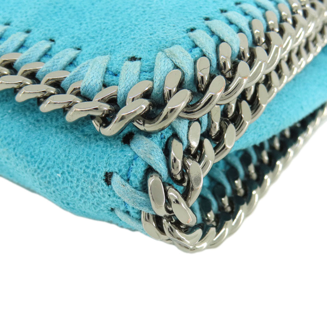 Stella McCartney Shoulder Bag polyester blue Falabella Women Used Authentic