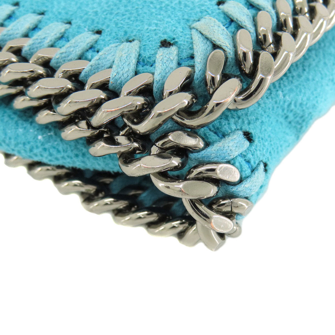 Stella McCartney Shoulder Bag polyester blue Falabella Women Used Authentic