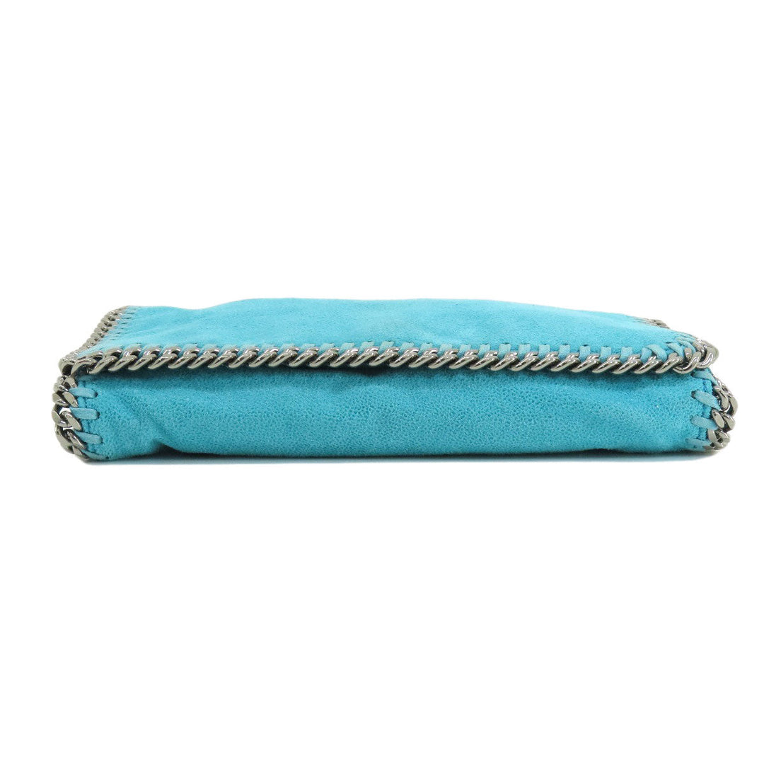 Stella McCartney Shoulder Bag polyester blue Falabella Women Used Authentic