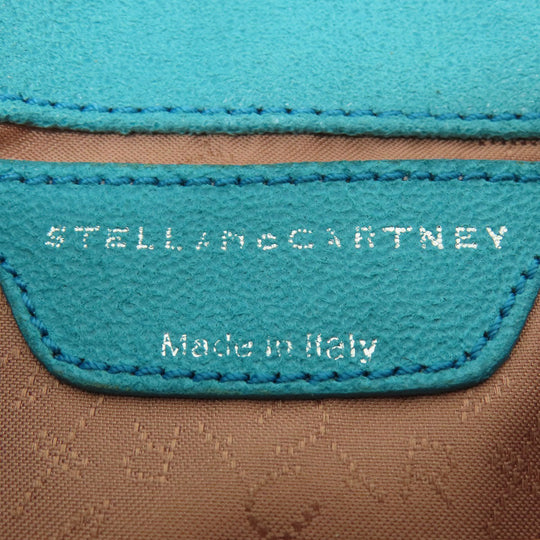 Stella McCartney Shoulder Bag polyester blue Falabella Women Used Authentic