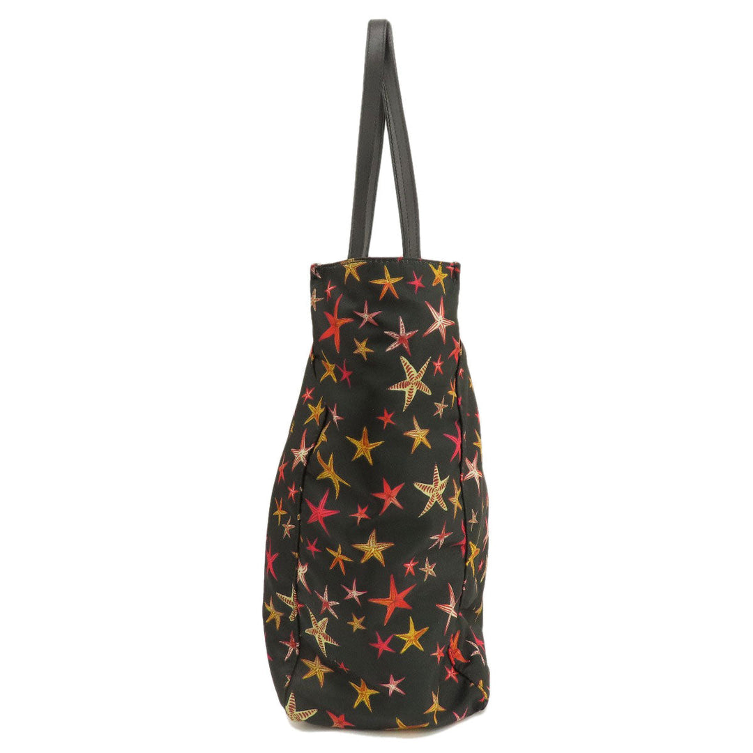 RED VALENTINO Tote Bag Nylon multicolor Star motif