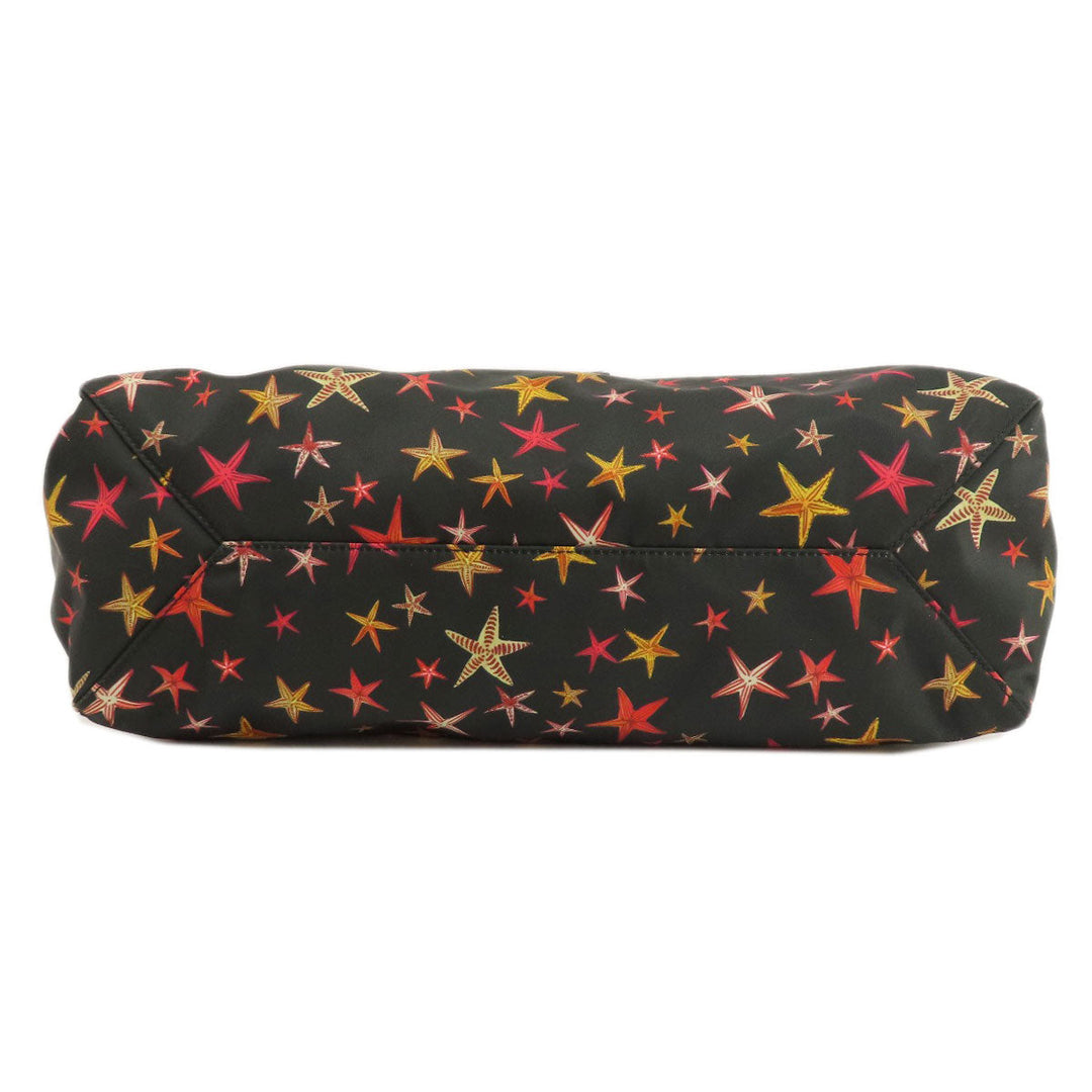 RED VALENTINO Tote Bag Nylon multicolor Star motif