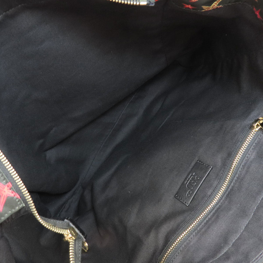RED VALENTINO Tote Bag Nylon multicolor Star motif