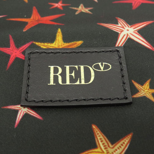 RED VALENTINO Tote Bag Nylon multicolor Star motif