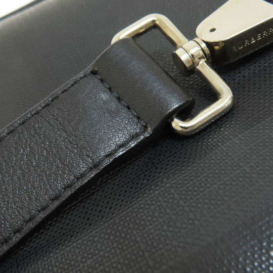 BURBERRY Sling bag PVC black logo