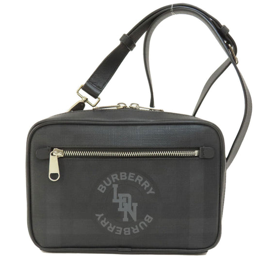 BURBERRY Sling bag PVC black logo