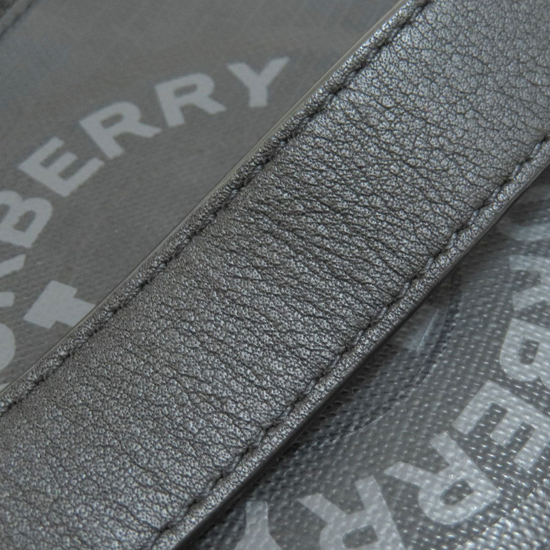 BURBERRY Sling bag PVC black logo