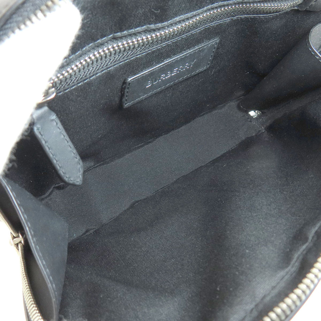 BURBERRY Sling bag PVC black logo