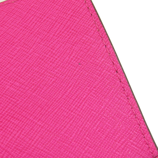 MICHAEL KORS Long Wallet Purse PVC pink Chain wallet Women Used Authentic