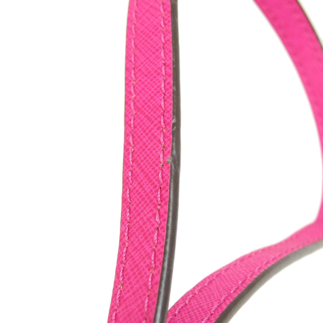 MICHAEL KORS Long Wallet Purse PVC pink Chain wallet Women Used Authentic