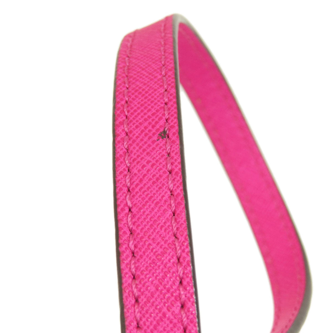 MICHAEL KORS Long Wallet Purse PVC pink Chain wallet Women Used Authentic