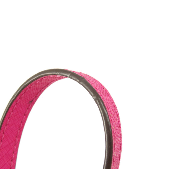 MICHAEL KORS Long Wallet Purse PVC pink Chain wallet Women Used Authentic