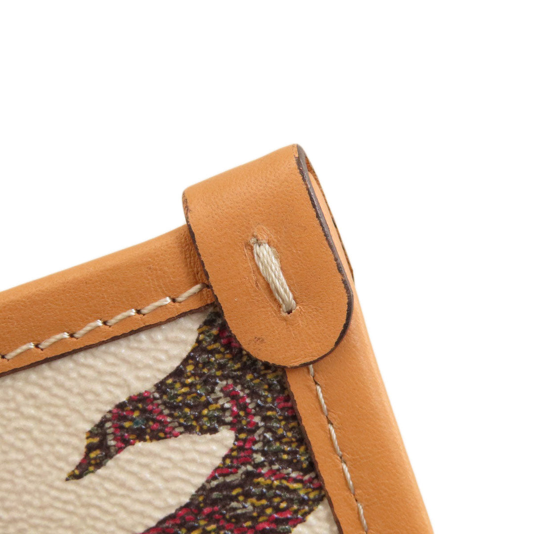 ETRO Tote Bag PVC beige Paisley Pattern