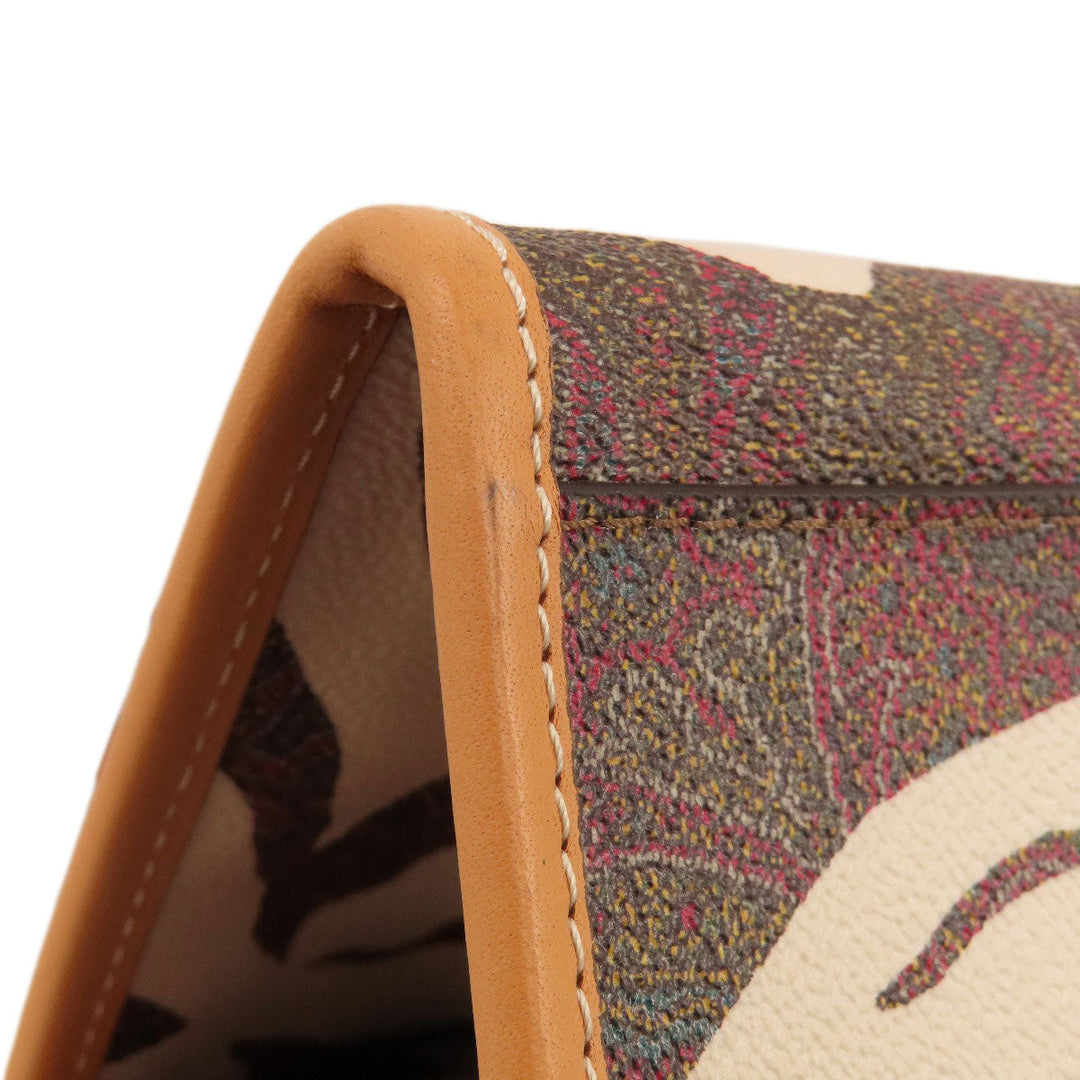 ETRO Tote Bag PVC beige Paisley Pattern