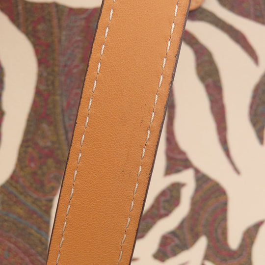 ETRO Tote Bag PVC beige Paisley Pattern