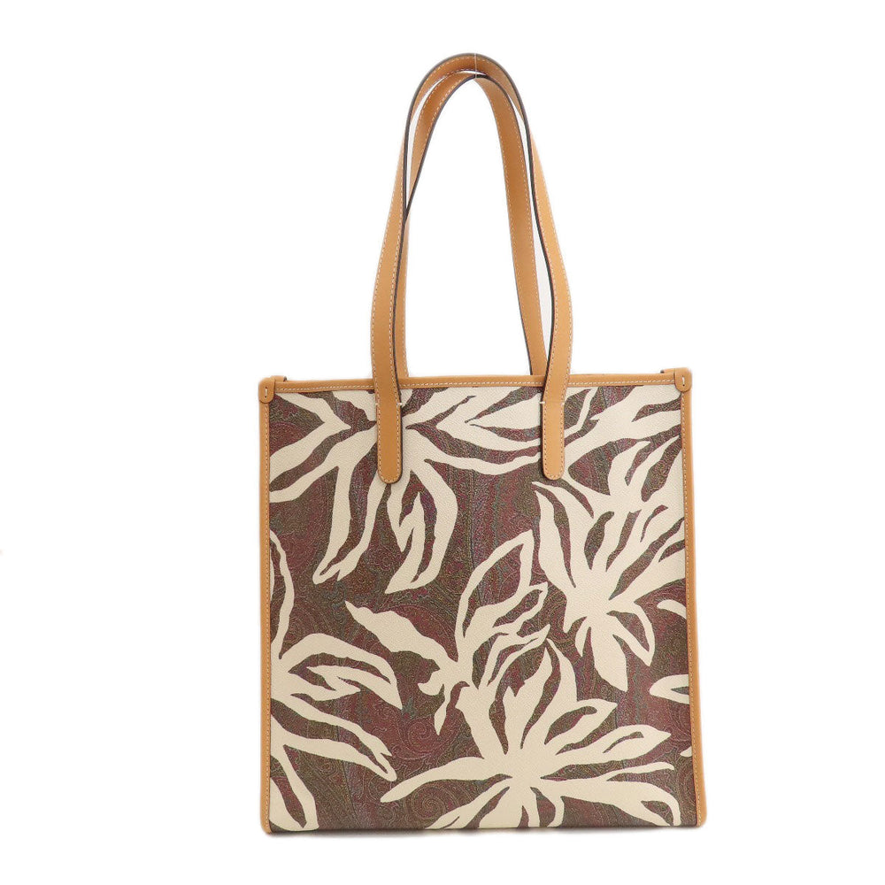 ETRO Tote Bag PVC beige Paisley Pattern