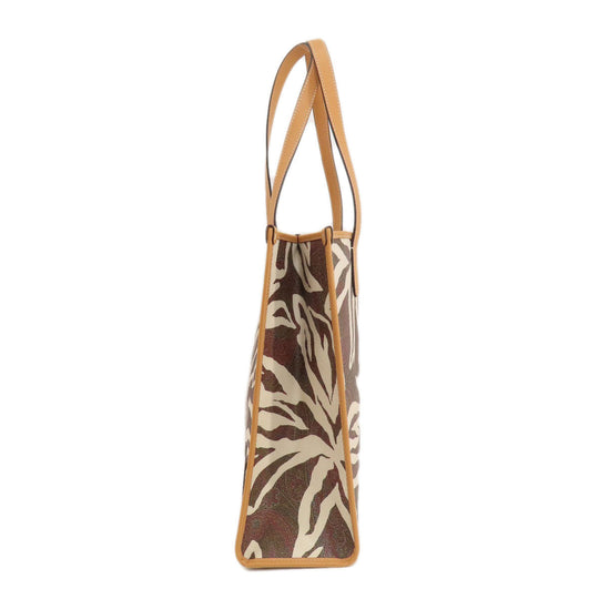 ETRO Tote Bag PVC beige Paisley Pattern
