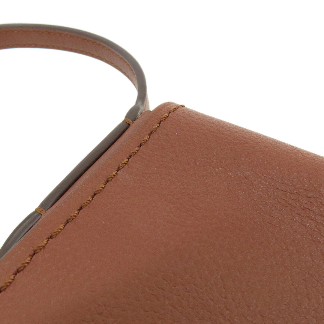 COACH Shoulder Bag F59723 leather Brown Long shoulder Women Used Authentic